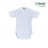 BODY M.COURTE CROISE I. TENCEL BLEU