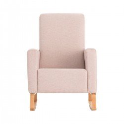 SEDIA PER ALLATTAMENTO LISO E ROSA