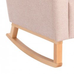 SEDIA PER ALLATTAMENTO LISO E ROSA