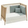 JGO 2 PCS.COLCHA I-V. CUNA 70 MAGIA VERDE 70x140x3 CM