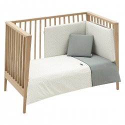 JEU 2 PCS.HOUSSE DE COUETTE 70 MAGIA VERT 110x170x3 CM
