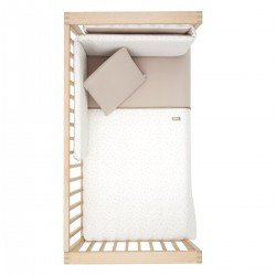 JEU 2 PCS.HOUSSE DE COUETTE 60 MAGIA BEIGE 100x140x3 CM