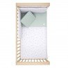 JEU 2 PCS.HOUSSE DE COUETTE 70 GREENY VERT 110x170x3 CM