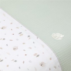 JEU 2 PCS.HOUSSE DE COUETTE 70 GREENY VERT 110x170x3 CM