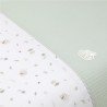 JEU 2 PCS.HOUSSE DE COUETTE 70 GREENY VERT 110x170x3 CM