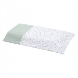 JEU 2 PCS.HOUSSE DE COUETTE 70 GREENY VERT 110x170x3 CM