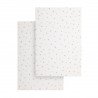 2 DRAP HOUSSE - LIT 60 60x120x17 CM MAGIA BEIGE