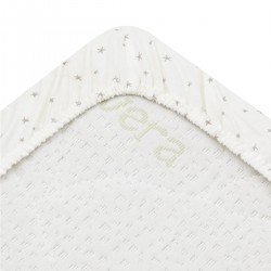 2 DRAP HOUSSE - LIT 60 60x120x17 CM MAGIA BEIGE