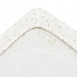 2 DRAP HOUSSE - LIT 60 60x120x17 CM MAGIA BEIGE