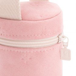 ÉTUI RANGE-SUCETTE SOFT WINTER ROSE 8.5x8.5x11 CM