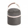 ÉTUI RANGE-SUCETTE SOFT WINTER GRIS 8.5x8.5x11 CM