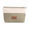 TROUSSE DE TOILETTE SOFT WINTER KAKI 6x28x20 CM