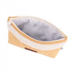 TROUSSE DE TOILETTE SOFT WINTER OCRE 6x28x20 CM