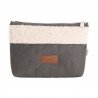 TROUSSE DE TOILETTE SOFT WINTER GRIS 6x28x20 CM