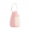 SAC ORGANISATEUR SOFT WINTER ROSE 13x38x20 CM