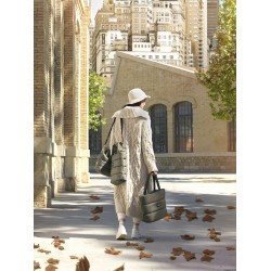 TROUSSE DE TOILETTE URBAN KAKI 6x28x20 CM