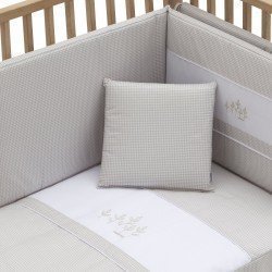 SET 2 PCS.BEDSPREAD W/S COT 70 MINI WINDSORD ECRU 70x140x3 CM
