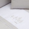 JGO 2 PCS.COLCHA I-V. CUNA 70 MINI WINDSORD CRUDO 70x140x3 CM