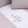 SET 2 PCS.BEDSPREAD W/S COT 70 MINI WINDSORD PINK 70x140x3 CM