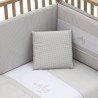 JEU 2 PCS.HOUSSE DE COUETTE 70 MINI WINDSORD ECRU 110x170x3 CM