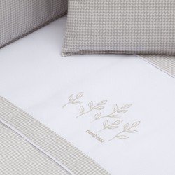 JGO 2 PCS.F.NORDICA CUNA 70 MINI WINDSORD CRUDO 110x170x3 CM