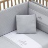 JGO 2 PCS.F.NORDICA CUNA 70 MINI WINDSORD GRIS 110x170x3 CM
