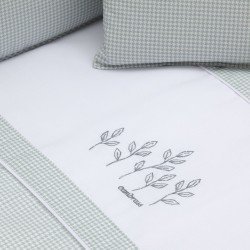 JGO 2 PCS.F.NORDICA CUNA 70 MINI WINDSORD MINT 110x170x3 CM