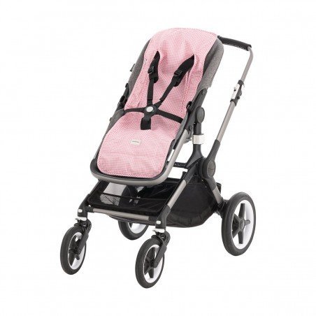 PASSEGGINO UNIV.CUSCINO CARROZ WINDSORD SUMMER PINK 35x85x1 CM