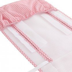 PASSEGGINO UNIV.CUSCINO CARROZ WINDSORD SUMMER PINK 35x85x1 CM