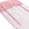 PASSEGGINO UNIV.CUSCINO CARROZ WINDSORD SUMMER PINK 35x85x1 CM