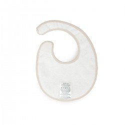 BAVOIR ROND VELCRO RABBIT BEIGE 16x19x1 CM