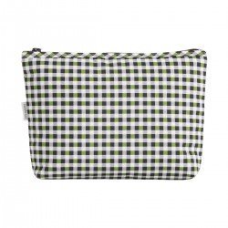 BORSA BAGNO NEW VICHY KAKI 6x28x20 CM