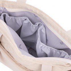 BOLSO ORGANIZADOR XL VIELLA BEIGE 15x38x28 CM