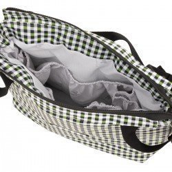 BOLSO TALEGA NEW VICHY KAKI 12x40x35 CM