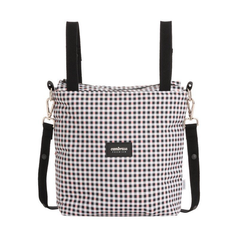 SAC POUSSETTE TALEGA NEW VICHY ROSE 12x40x35 CM