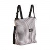 SAC POUSSETTE TALEGA NEW VICHY ROSE 12x40x35 CM