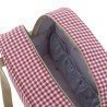 SAC DE MATERNITÉ PROME VICHY ROUGE 18x41x31 CM