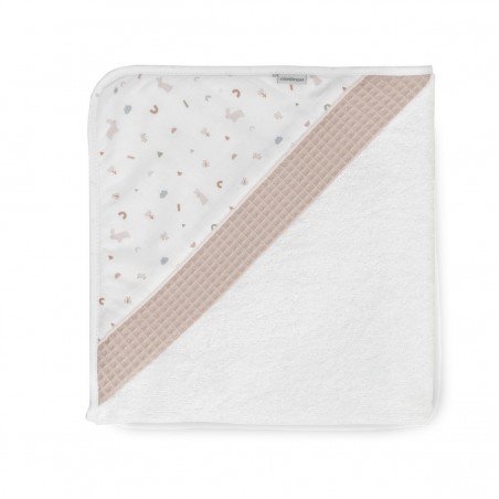 ACCAPPATOIO NEONATO 100x100x1 CM RABBIT BEIGE