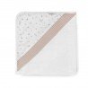 SERVIETTE DE BAIN A CAPUCHE 100x100x1 CM RABBIT BEIGE