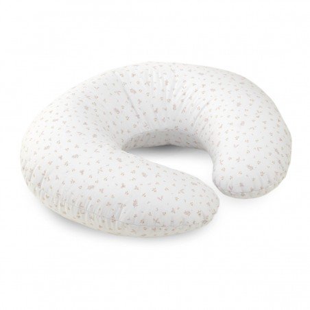 COUSIN D ALLAITEMENT PETIT 53x45x10 CM PLUMETI ROSE