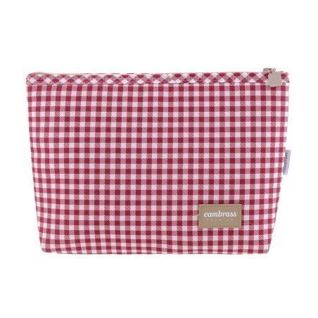 TROUSSE DE TOILETTE VICHY ROUGE 6x28x20 CM