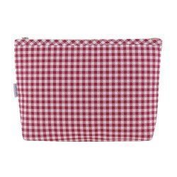 BORSA BAGNO VICHY ROSSO