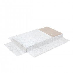 JGO 2 PCS.COLCHA I-V. CUNA 60 RABBIT BEIGE 60x120x3 CM