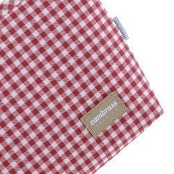 TROUSSE DE TOILETTE VICHY ROUGE 6x28x20 CM