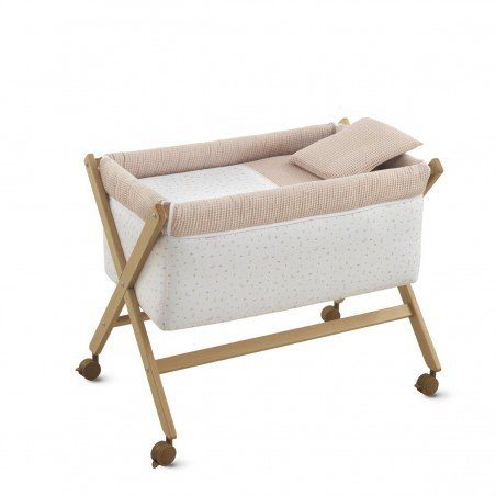 CULLA X DI LEGNO UNE RABBIT BEIGE/NATURAL 55x87x74 CM