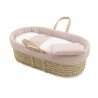 CESTONE PALMA FODERATO UNE PLUMETI ROSA 39x80x25 CM