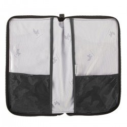 PROTÈGE-CARNET DE SANTÉ CRIPSI NOIR 3x19x27 CM