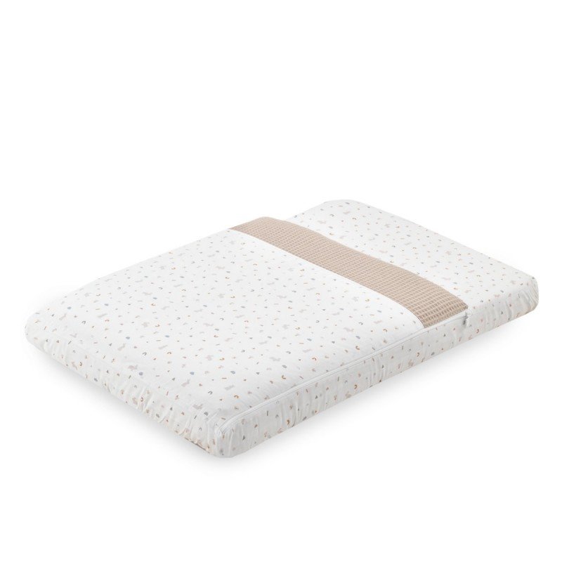 SACCA PIUMONE CULLA I/V RABBIT BEIGE 49.5x83.5x2 CM