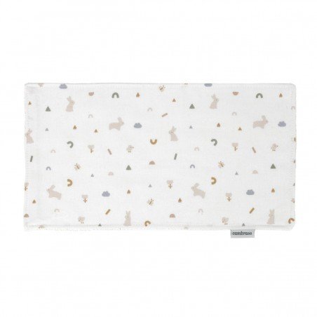 ASCIUGA SALIVA RABBIT BEIGE 29.5x15.5x1 CM