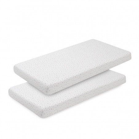 2 LENZUOLO REGOLABILE-CULLA 60 60x120x17 CM PLUMETI ROSA